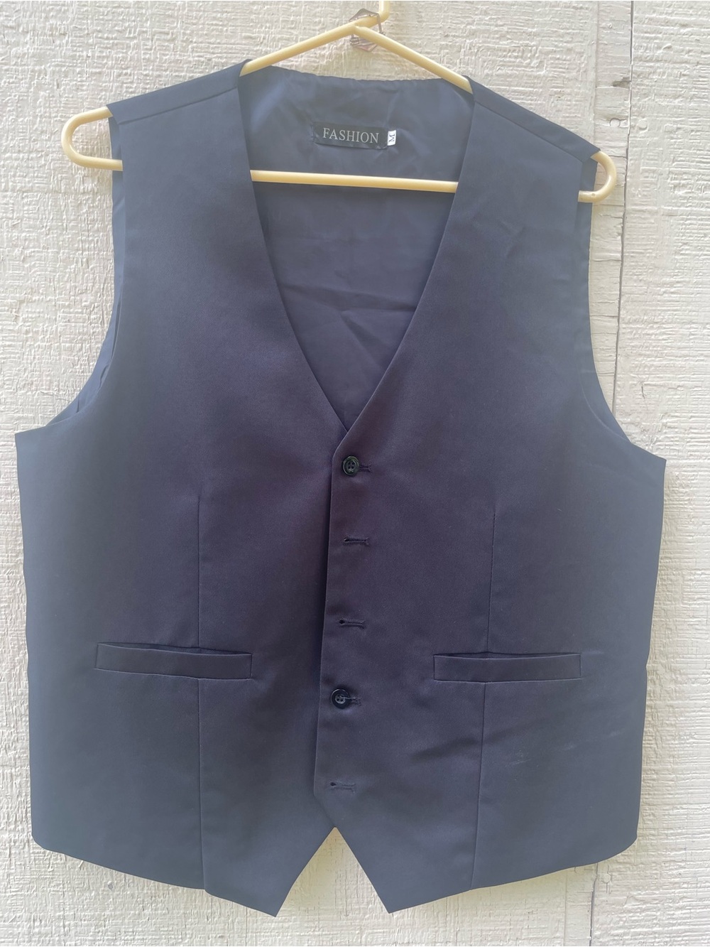 Men's Navy Dress Vest